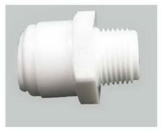 Watts® PL-3035 Quick Connect Adapter for Poly or Soft Copper Tubing, 1/2" x 3/8"