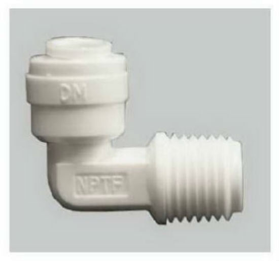 Watts® PL-3009 Quick Connect Elbow for Poly or Soft Copper Tubing, 1/4" x 1/4"