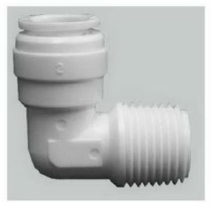 Watts® PL-3039 Quick Connect Elbow for Poly or Soft Copper Tubing, 1/2" x 1/2"