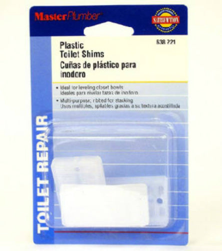 Master Plumber 638221 Plastic Toilet Shims