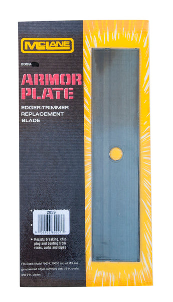 McLane 2059 Armor Plate Regular Edger-Trimmer Replacement Blade, 2" x 9"