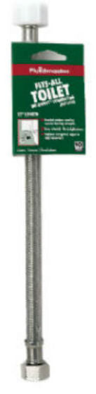Fluidmaster B4T12U Fits All Toilet Water Supply Connector, 12"