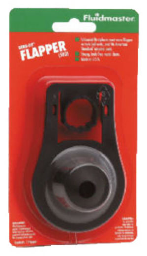 Fluidmaster 503 Sure Fit Toilet Flapper, Black