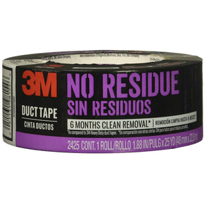 Scotch P2420 Tough Duct Tape, Cloth Backing, Gray
