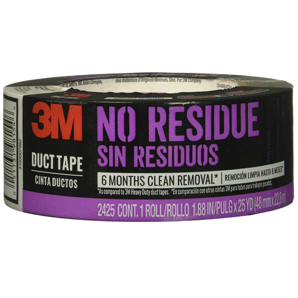 Scotch P2420 Tough Duct Tape, Cloth Backing, Gray