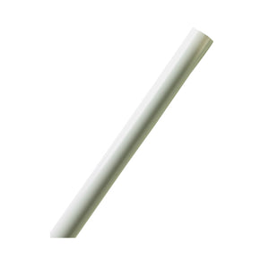 Zenna Home 600W Shower Rod Cover, White, 60 Inch