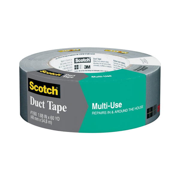 Scotch 2960-A Multi-Use Duct Tape, 1.88" x 60 Yd
