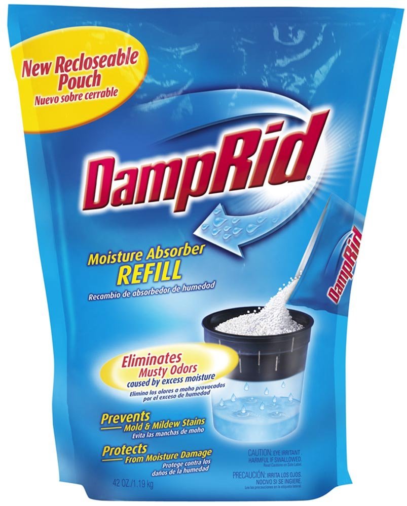 Damp Rid® FG30K Moisture Absorber Refill, Fragrance Free, 42 Oz