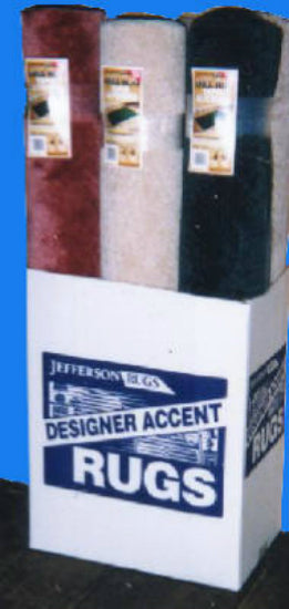 Jefferson Home Fashions BP46D Residential Broadloom Rug, 4' x 6'