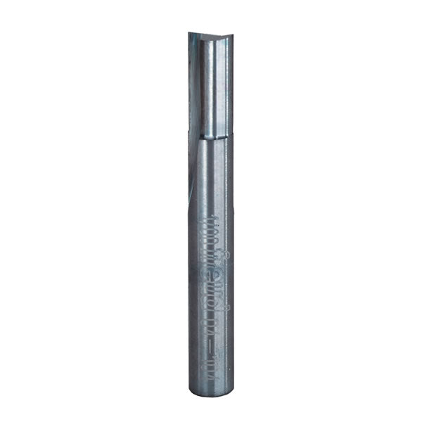 Freud 04-104 Double Flute Carbide Straight Router Bit, 1/4" Dia. x 1/2" Shank