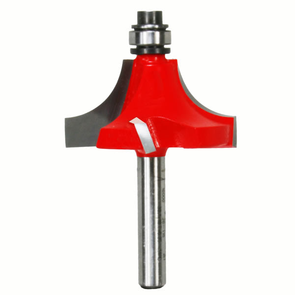 Freud 36-116 Carbide Beading Router Bit, Quadra-Cut, 1/2 Inch Radius