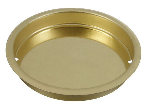 National Hardware® N196-444 Cup Pull, 2-1/8", Bright Brass