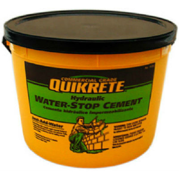 Quikrete® 112611 Commercial Grade Hydraulic Water Stop Cement, 10 Lbs