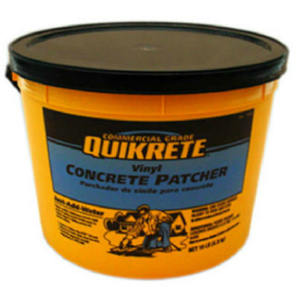 Quikrete® 113311 Commercial Grade Vinyl Concrete Patcher, 10 Lbs, Gray