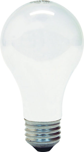 GE Lighting 21078 Incandescent A19 Long Life Bulb, 100W, Soft White, 4-Pack