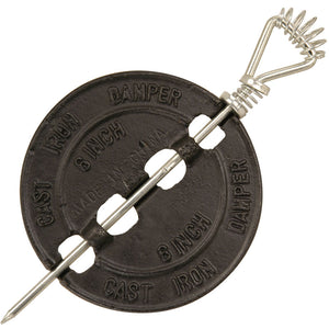 Imperial BM0241 Cast Iron Damper, 3"