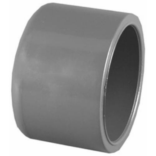 Charlotte Pipe® PVC-08116-1200HA Schedule 80 PVC Slip Cap, 3/4", Gray