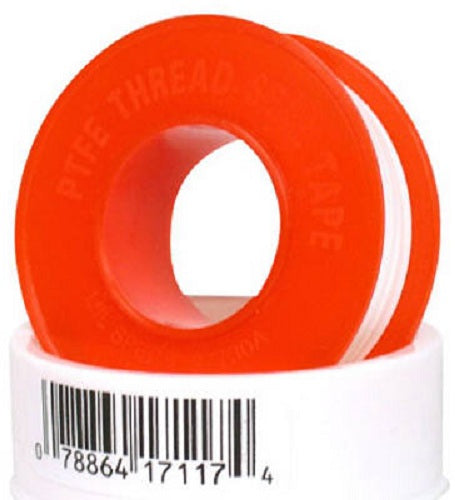 William Harvey 017117B PTFE Thread Seal Tape, 1/2" x 520"