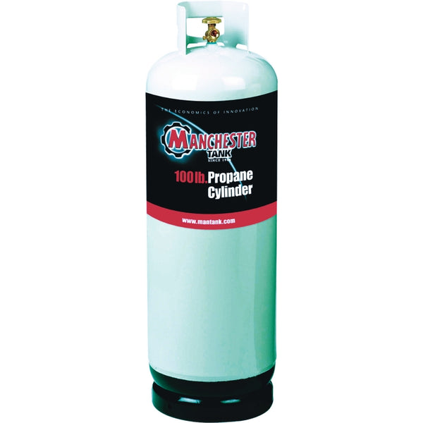 Manchester Tank 1428-20 Vertical Cylinder Propane Tank, 100 Lb