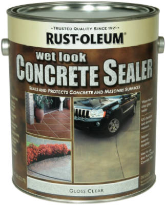 Rust-Oleum® 239416 Penetrating Water Based Stain & Sealer, 1 Gallon, Wet Look