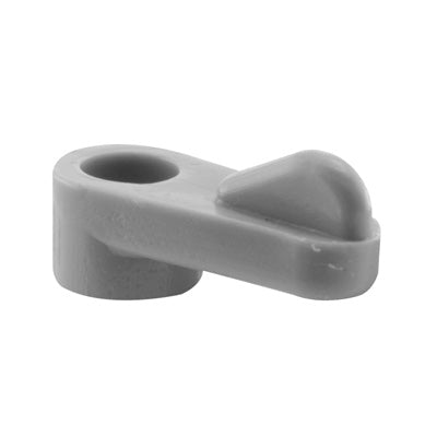 Slide-Co 1867 Window Screen Clips with Screws, Gray Plastic, 1/16", 4-Pack