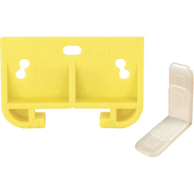 Slide-Co 22625 Drawer Track Guide, 1-9/32", Plastic, Yellow