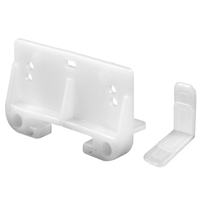 Slide-Co 22794 Drawer Track Guide, 1-1/4", Plastic, White