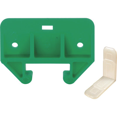 Slide-Co 22495 Plastic Drawer Track Guide Kit, 1-1/8", Green