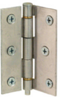 Slide-Co K-5142 Screen & Storm Door Replacement Hinges, 3", Aluminum, 2-Pack
