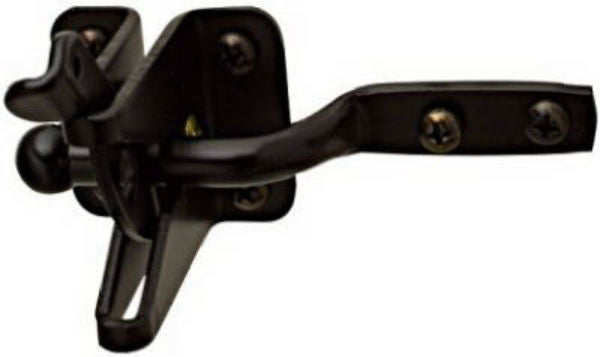 National Hardware® N101-121 Automatic Gate Latch, Satin Black