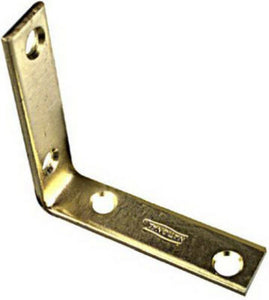 National Hardware N190-843 Corner Iron with Screws, 2.5" x 5/8", 4-Pack