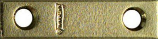 National Hardware® N190-892 Mending Plate, 2" x 1/2", Bright Brass, 4-Pack
