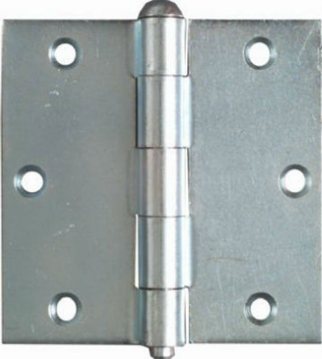National Hardware® N195-669 Removable Pin Broad Hinge, 3-1/2", Zinc, 2-Pack