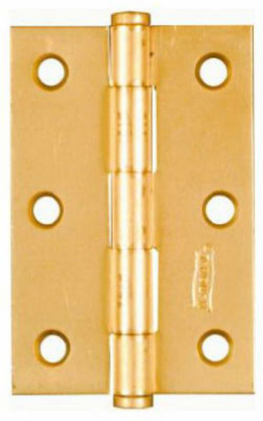 National Hardware® N146-852 Cabinet Hinge, 3", Dull Brass, 2-Pack