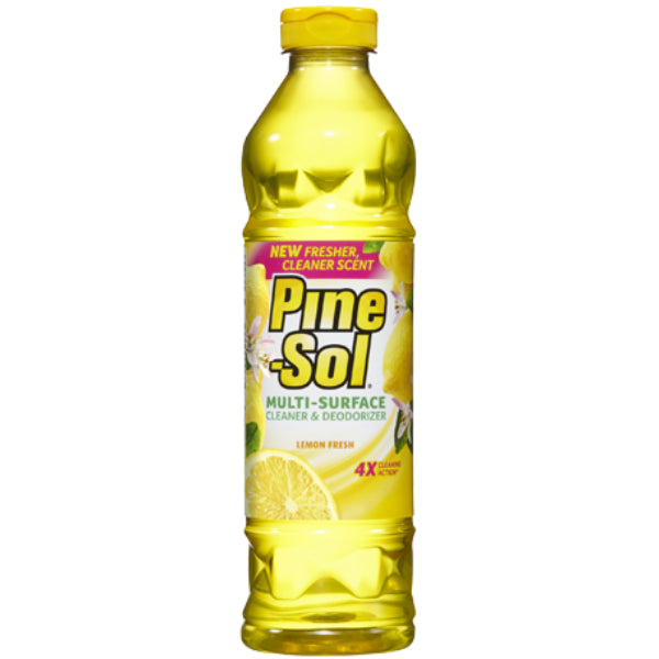 Pine-Sol® 40187 Household Multi-Surface Cleaner, Lemon Fresh, 28 Oz