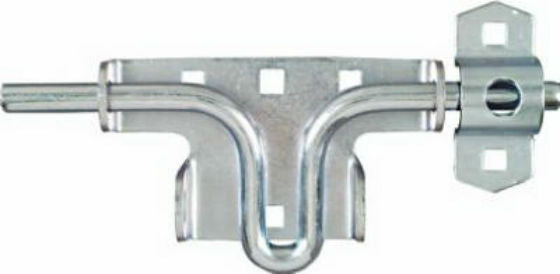 National Hardware® N165-555 Sliding Bolt Door/Gate Latch, Zinc Plated
