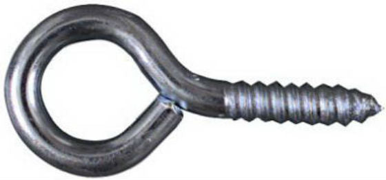 National Hardware® N220-434 Large Screw Eye #2, 2-5/8", Zinc Plated