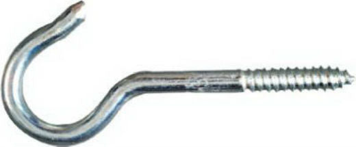 National Hardware® N220-509 Ceiling Hook #3, 4-1/8", Zinc Plated