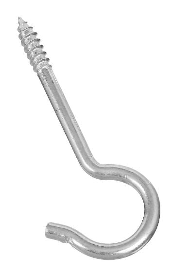 National Hardware® N220-517 Ceiling Hook #4, 3-7/8", Zinc Plated