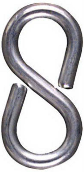 National Hardware® N121-319 Closed S Hook #810, 1-5/8", Zinc, 4-Pack