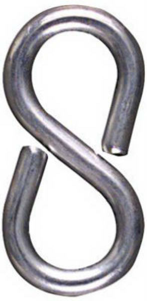 National Hardware® N121-350 Closed S Hook #811, 1-1/4", Zinc Plated, 5-Pack