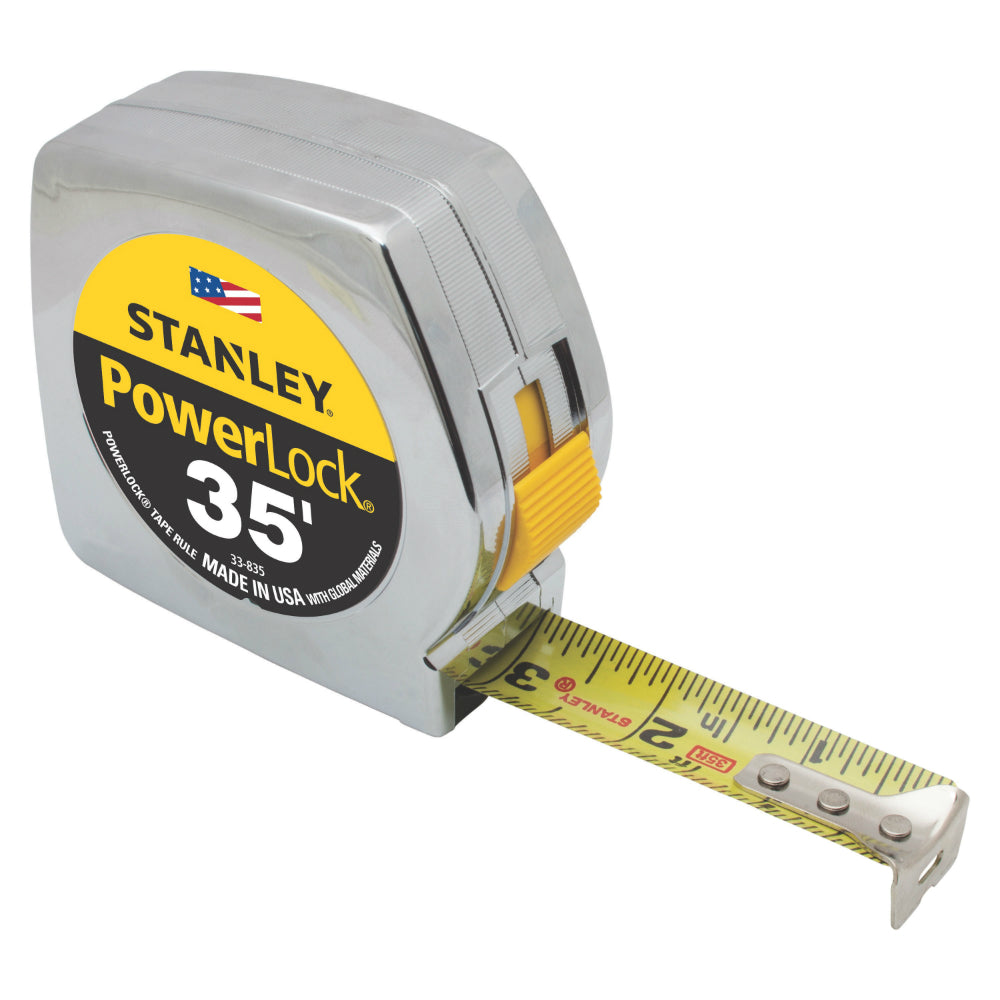 Stanley® 33-835 PowerLock® Classic Tape Rule, 35' x 1"