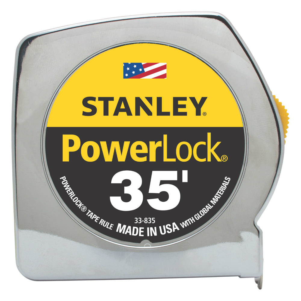 Stanley® 33-835 PowerLock® Classic Tape Rule, 35' x 1"