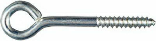 National Hardware N220-665 Lag Screw Eye 1/4" x 3-3/4", Zinc Plated