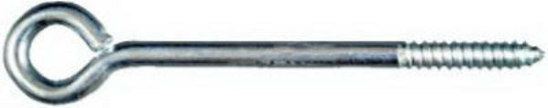 National Hardware® N220-699 Lag Screw Eye, 5/16" x 6", Zinc Plated