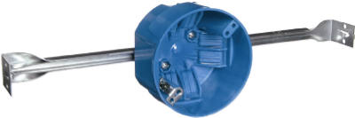 Carlon Ceiling Box/Adjustable Bar Hanger, 11-1/2" to 18-1/2"