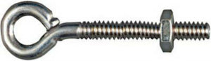 National Hardware® N221-069 Eye Bolt, 3/16" x 2", Zinc Plated