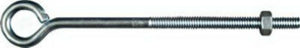 National Hardware® N221-143 Eye Bolt, 1/4" x 6", Zinc Plated