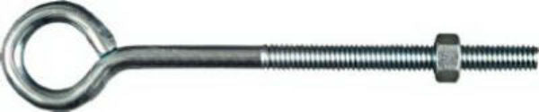National Hardware® N221-242 Eye Bolt, 5/16" x 6", Zinc Plated