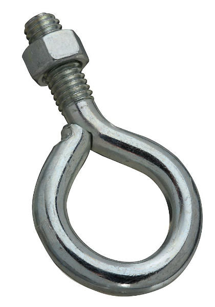 National Hardware® N221-259 Eye Bolt, 3/8" x 3", Zinc Plated
